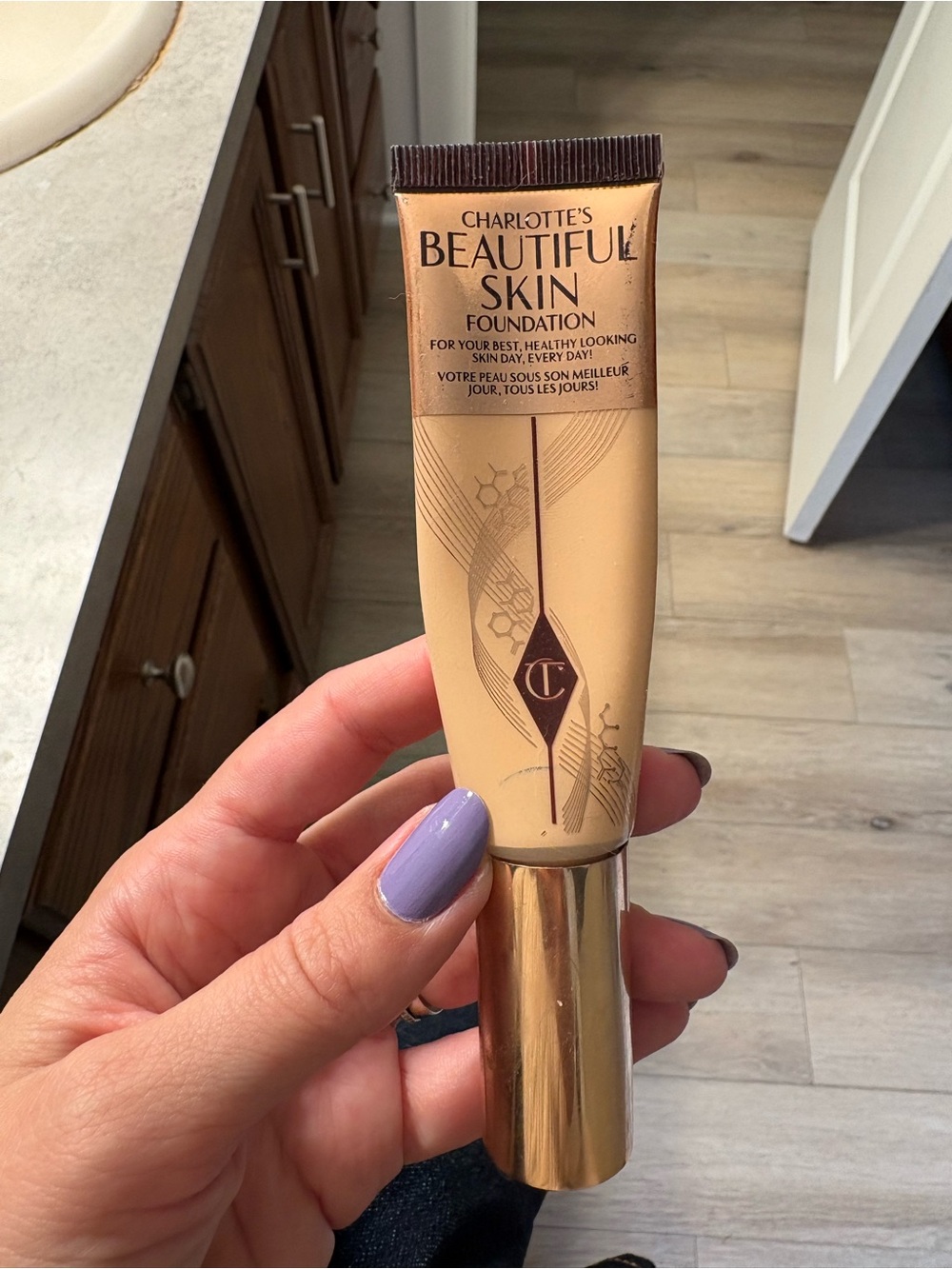 Charlotte Tilbury Beautiful Skin Foundation 3 Neutral lightly used